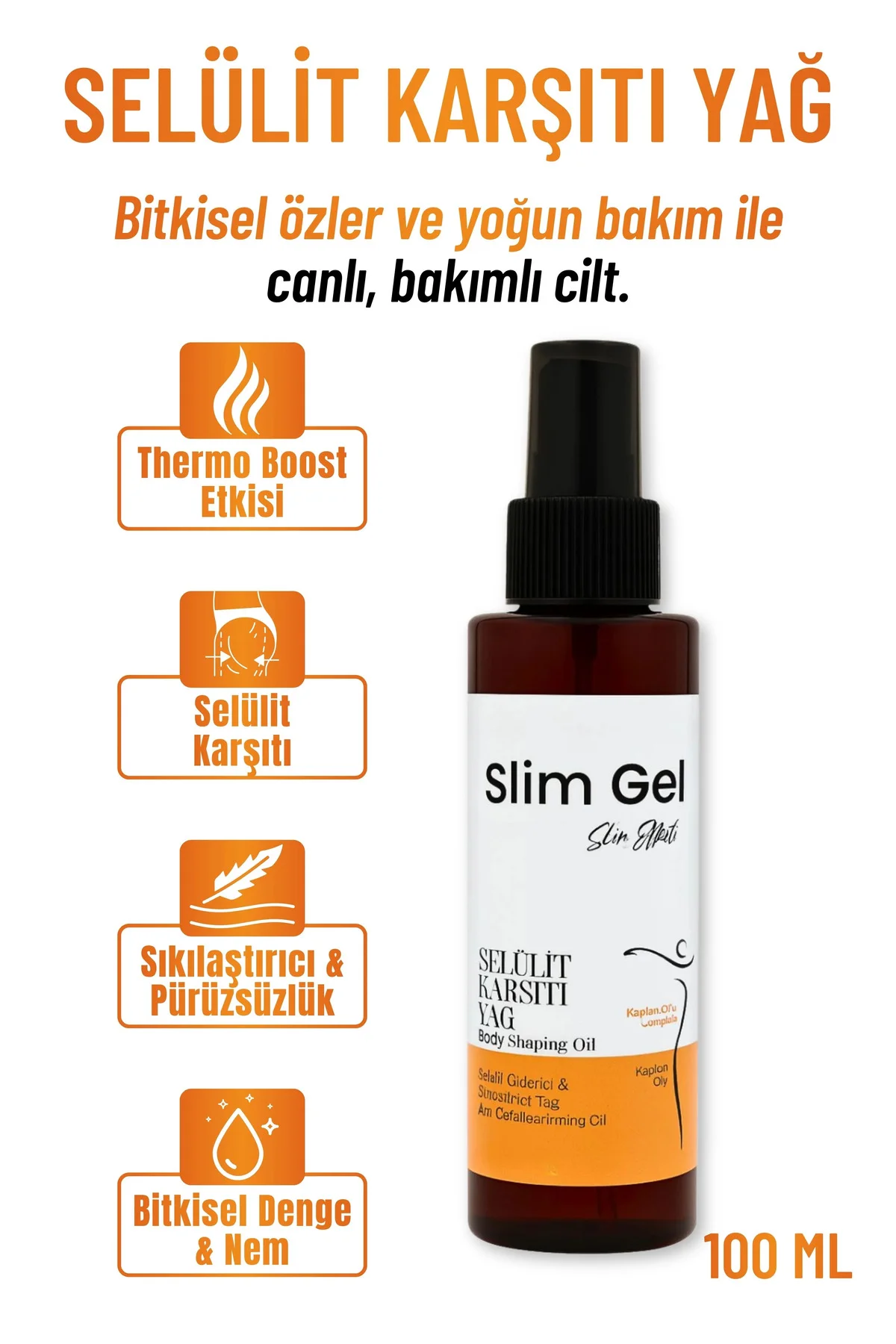 Selülit Karşıtı – Sıkılaştırıcı & Pürüzsüzleştirici Nemlendirici 