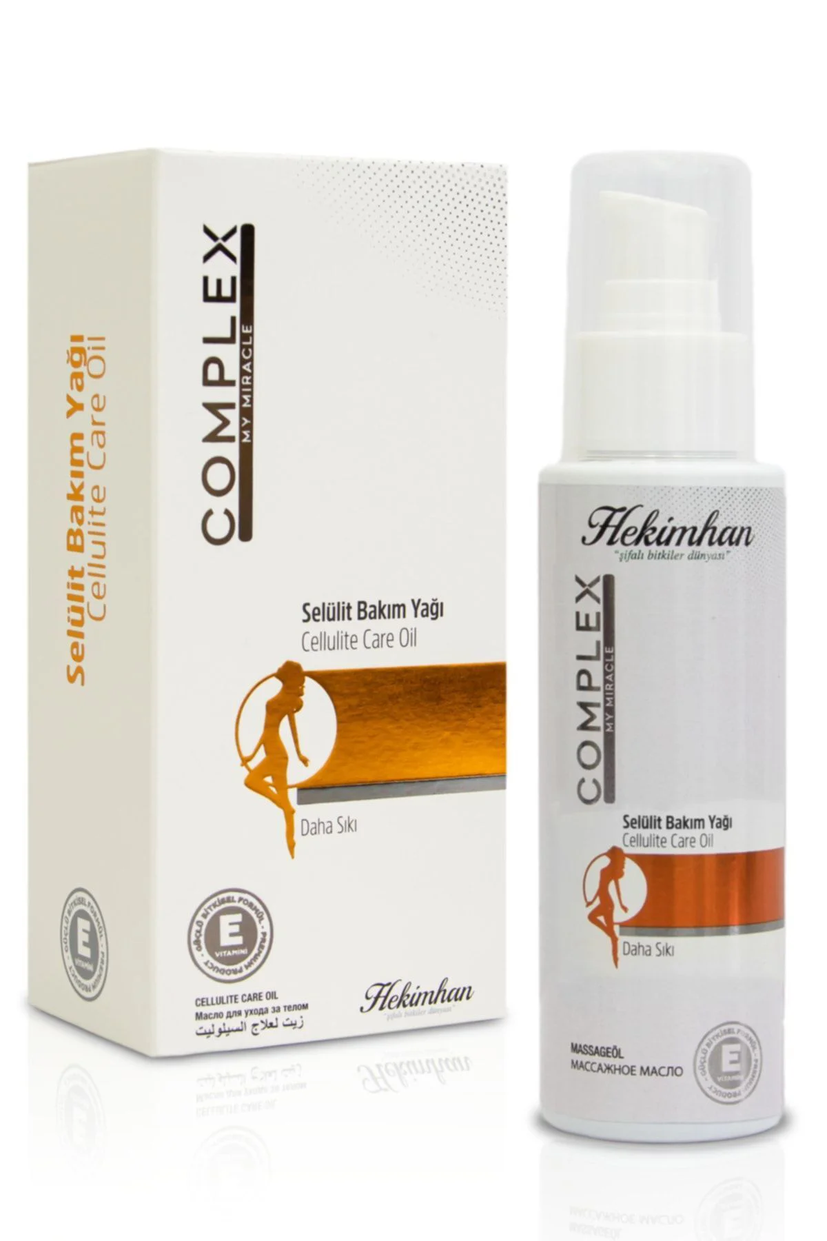 Selülit ve Çatlak Karşıtı Sıkılaştırıcı Bakım Yağı 125 ml