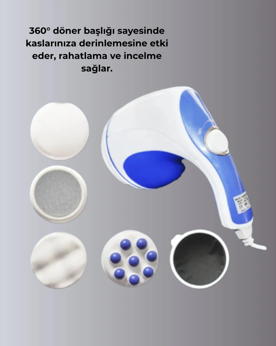 Selülit ve Sıkılaştırıcı Masaj Cihazı - Çok Fonksiyonlu Spor Sonrası Vücut Şekillendirme