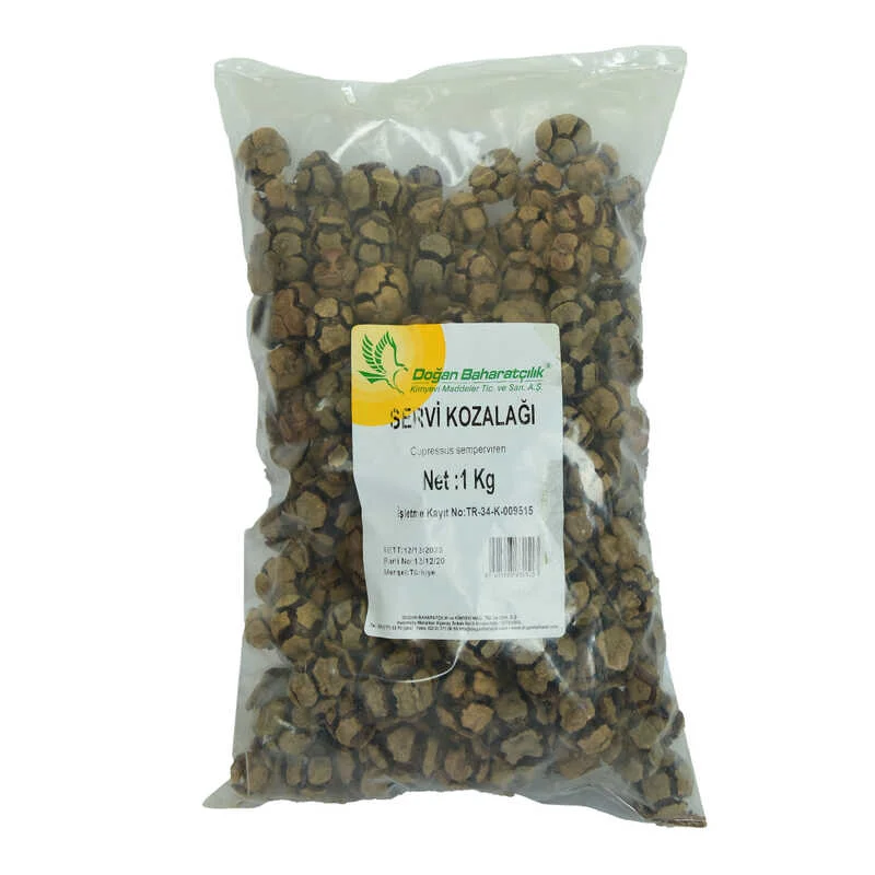 Selvi Kozalağı Doğal 1000 Gr Paket – Saf ve Katkısız