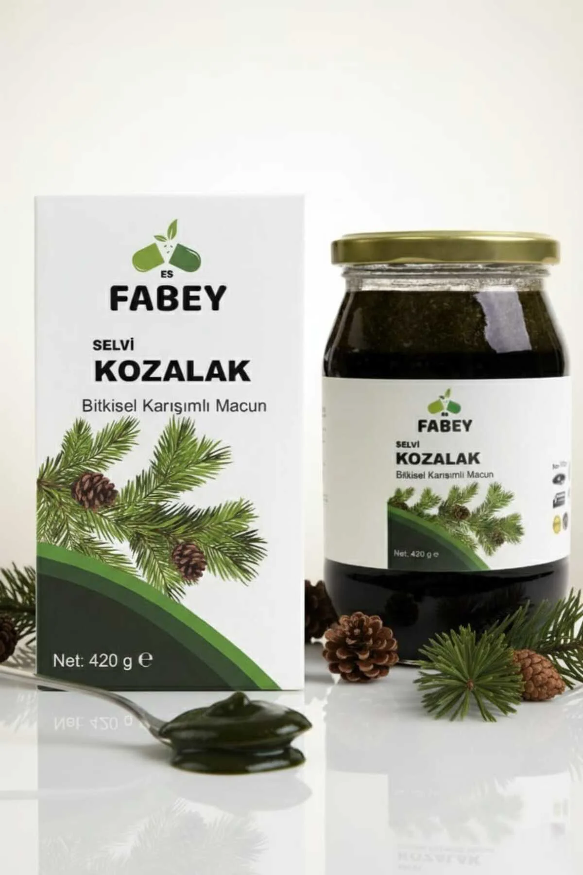 Selvi Kozalak Bitkisel Karışımlı Macun 420gr