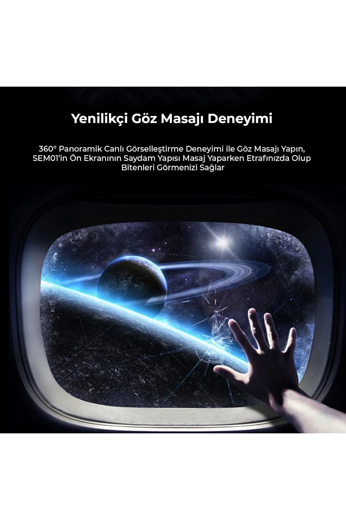 SEM01 Ayarlanabilir 3 Modlu Titreşimli Göz Masaj Ve Terapi Aleti SEM01 Ayarlanabilir 3 Modlu Titreşimli Göz Masaj Ve Terapi Aleti