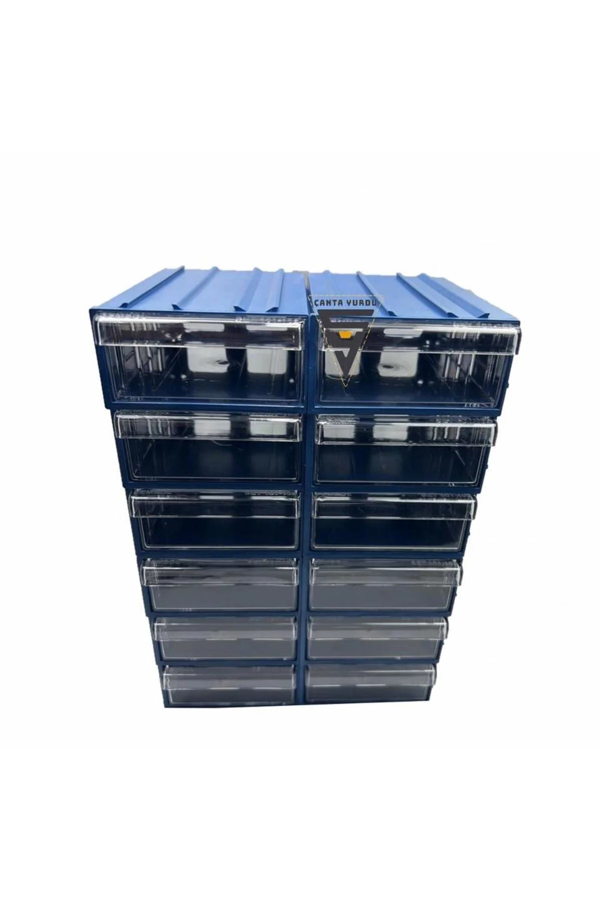 Sembol 101 Plastik Çekmeceli Kutu 122X85x41mm 30 Adet