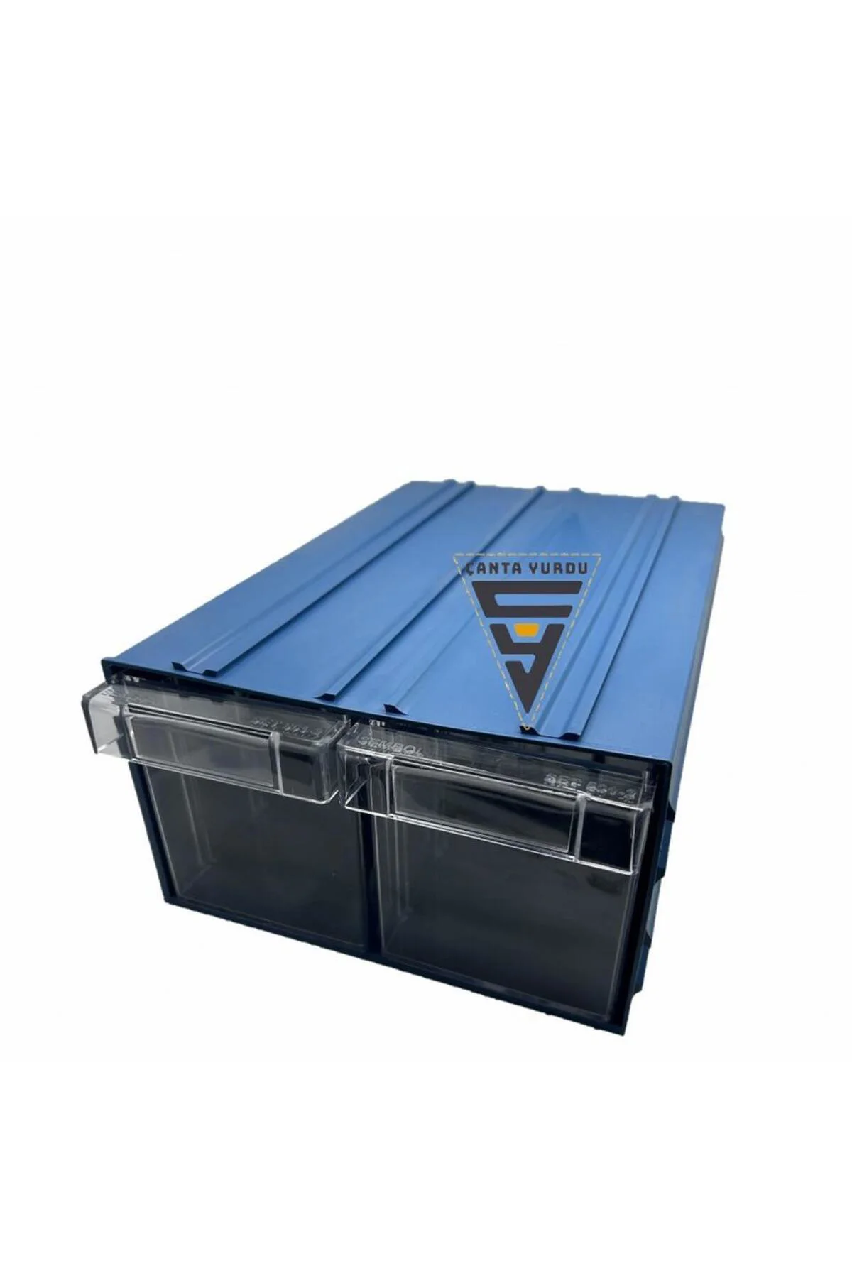 Sembol 501 Plastik Çift Çekmeceli Kutu 302X210x124mm 10 Adet
