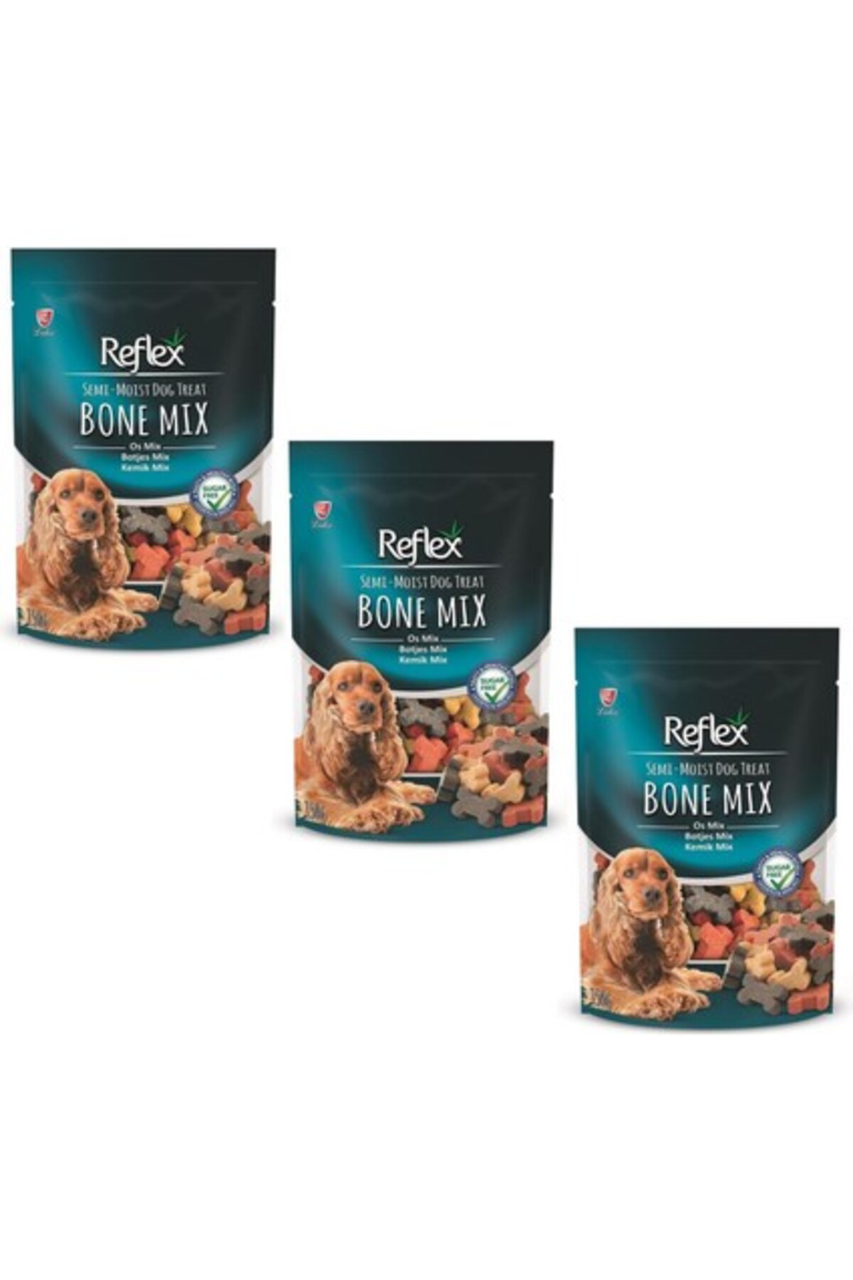 Semi-Moist Bone Kemik Mix Yumuşak Çiğnemelik Köpek Ödülü 150 gr (