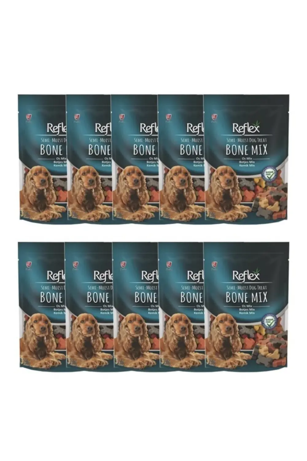 Reflex Semi Moist Bone Mix Kemik Mix Köpek Ödül Maması 150 Gr X 10 Adet