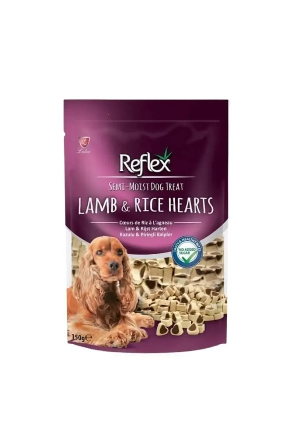 Semi Moist Mini Kalp Köpek Ödül Maması 150 Gr