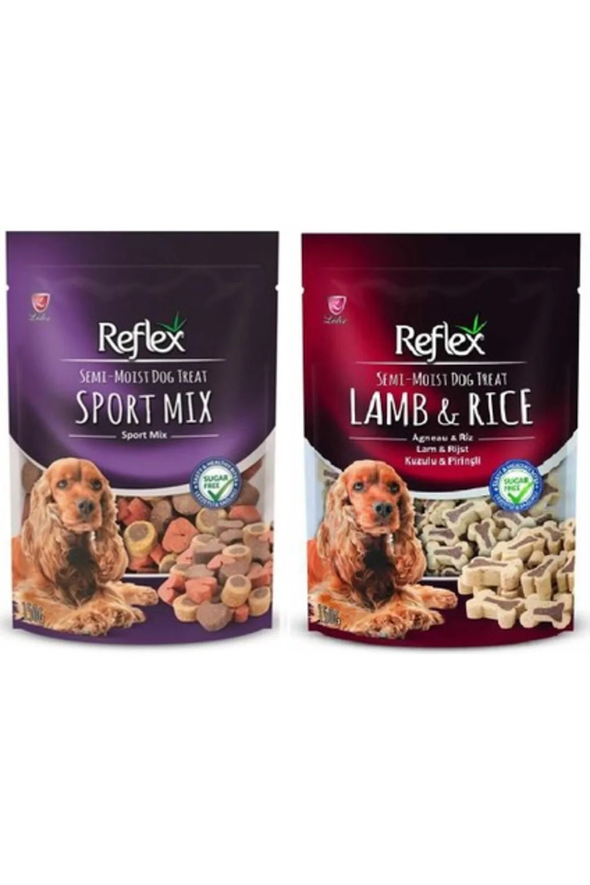 Semi Sport Mix ve Kuzulu Pirinçli Köpek Ödül 150 gr