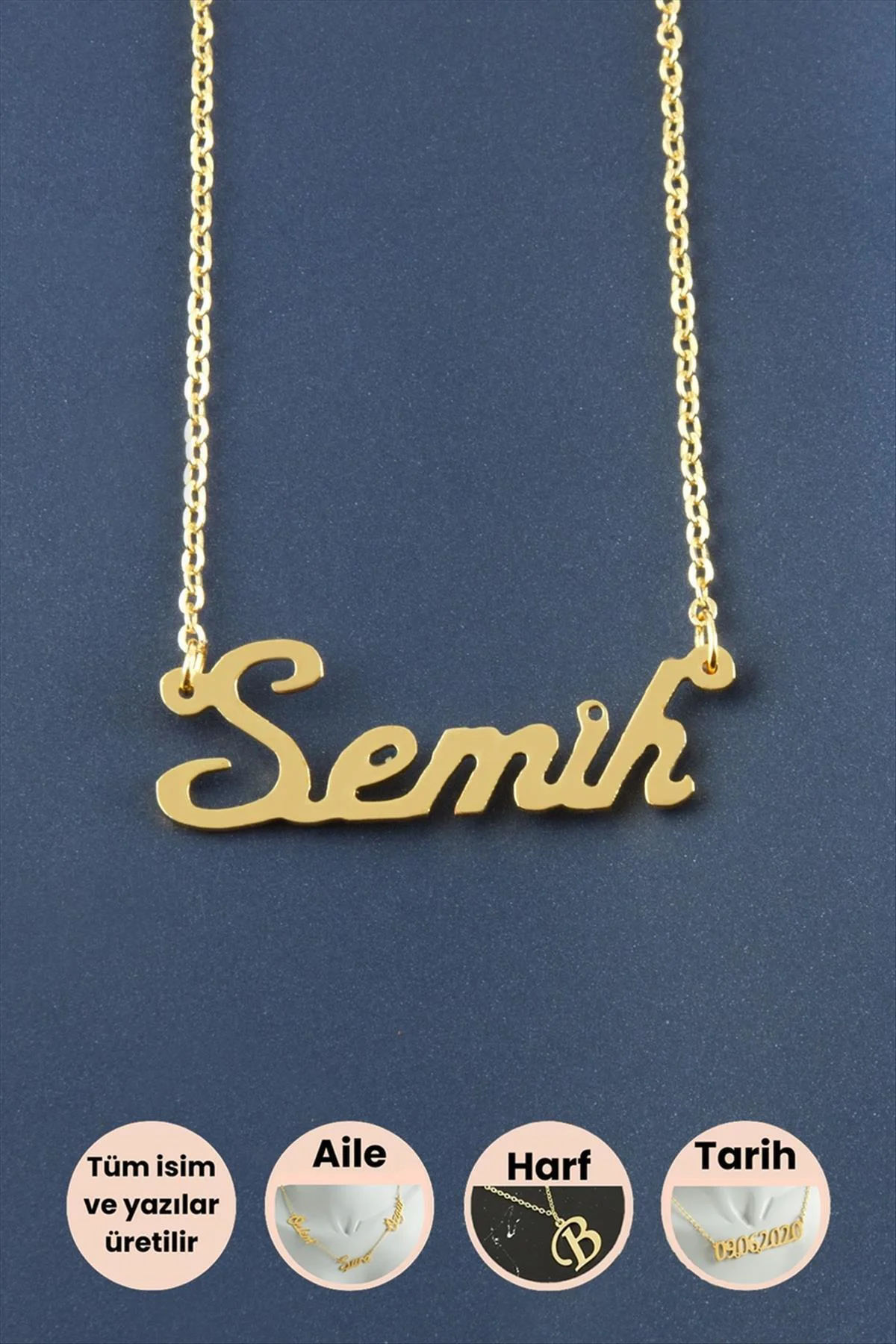 Semih İsimli Kolye