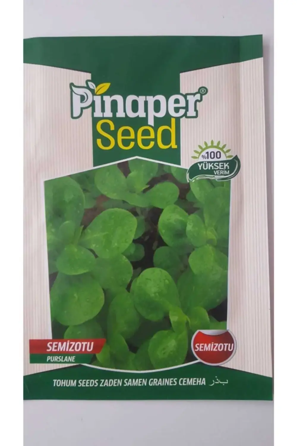 Semizotu Tohumu 1 Paket %100 Yüksek Verimlidir.