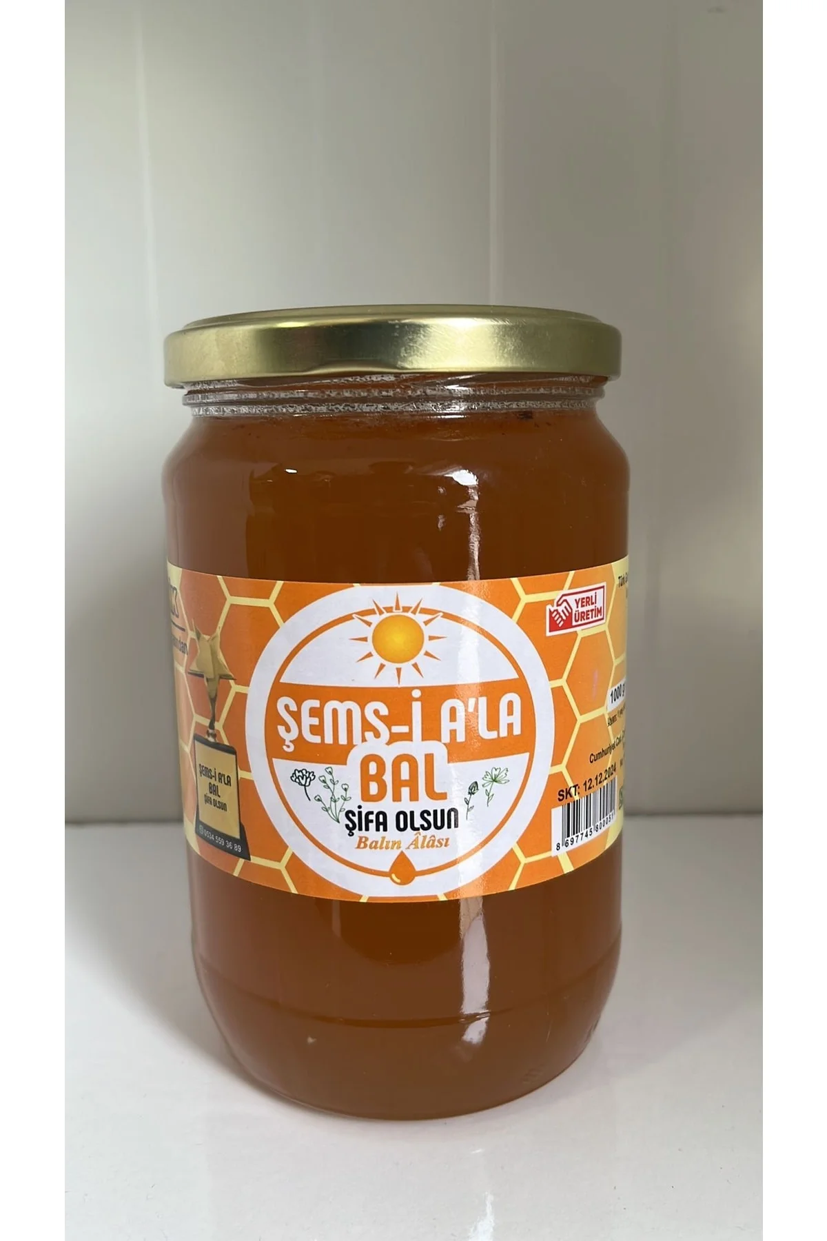 Şems-i A'la Organik Bingöl Çiçek Balı 1000 Gr