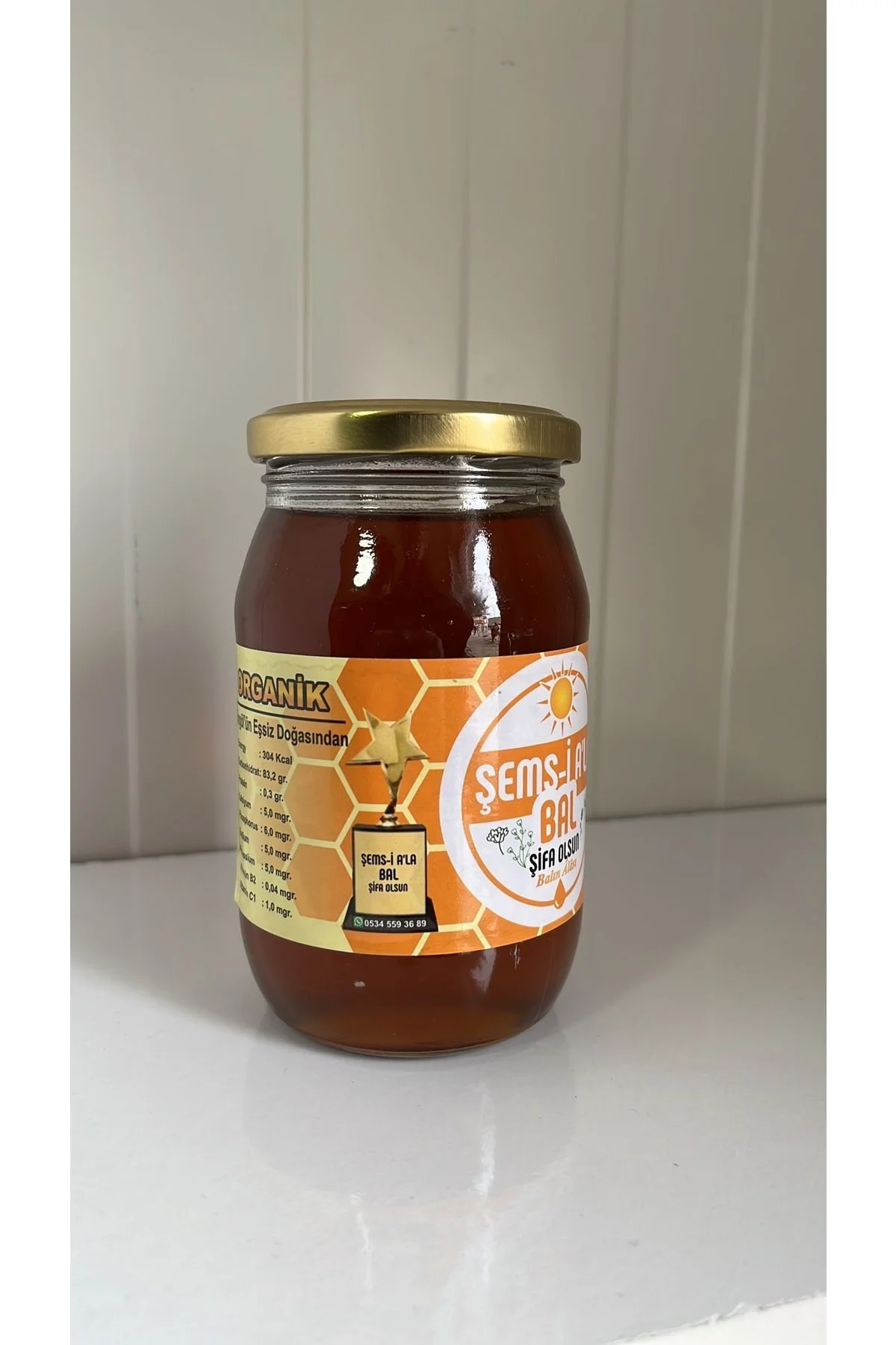 Şems-i A'la Organik Bingöl Çiçek Balı 500 Gr