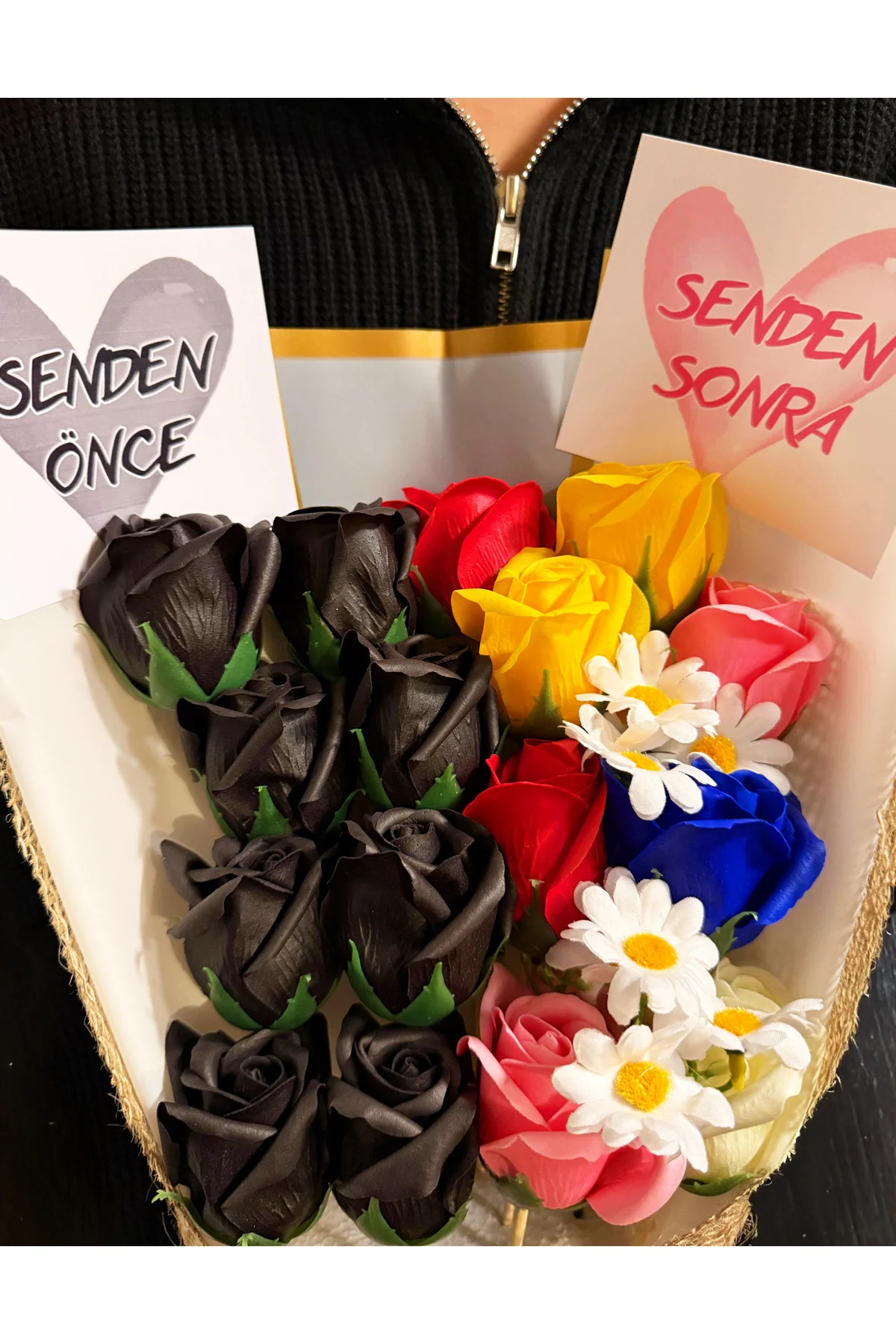Senden Önce Senden Sonra Buket - Sevgiliye Cicek - Sevgiliye Özel