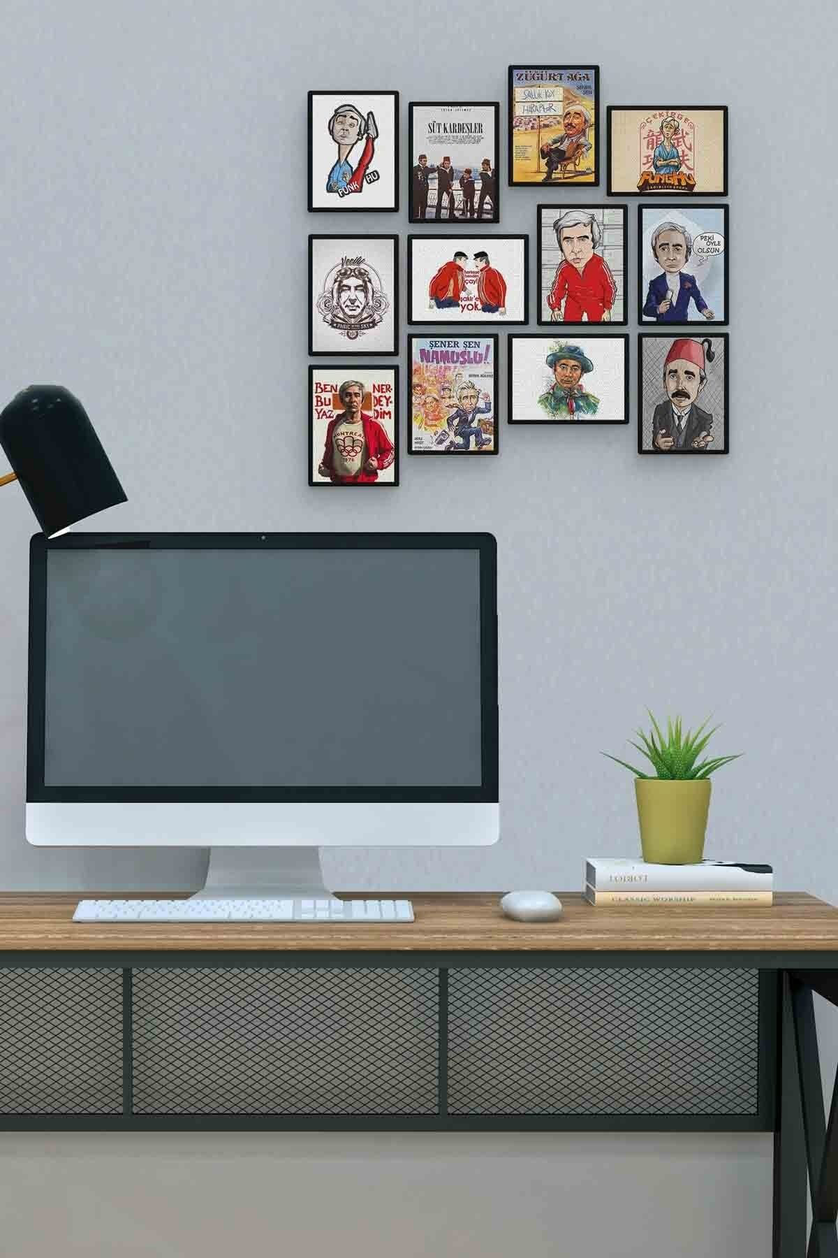 Şener Şen 12 Parça Mdf (ahşap) Tablo Ofis Boyu 