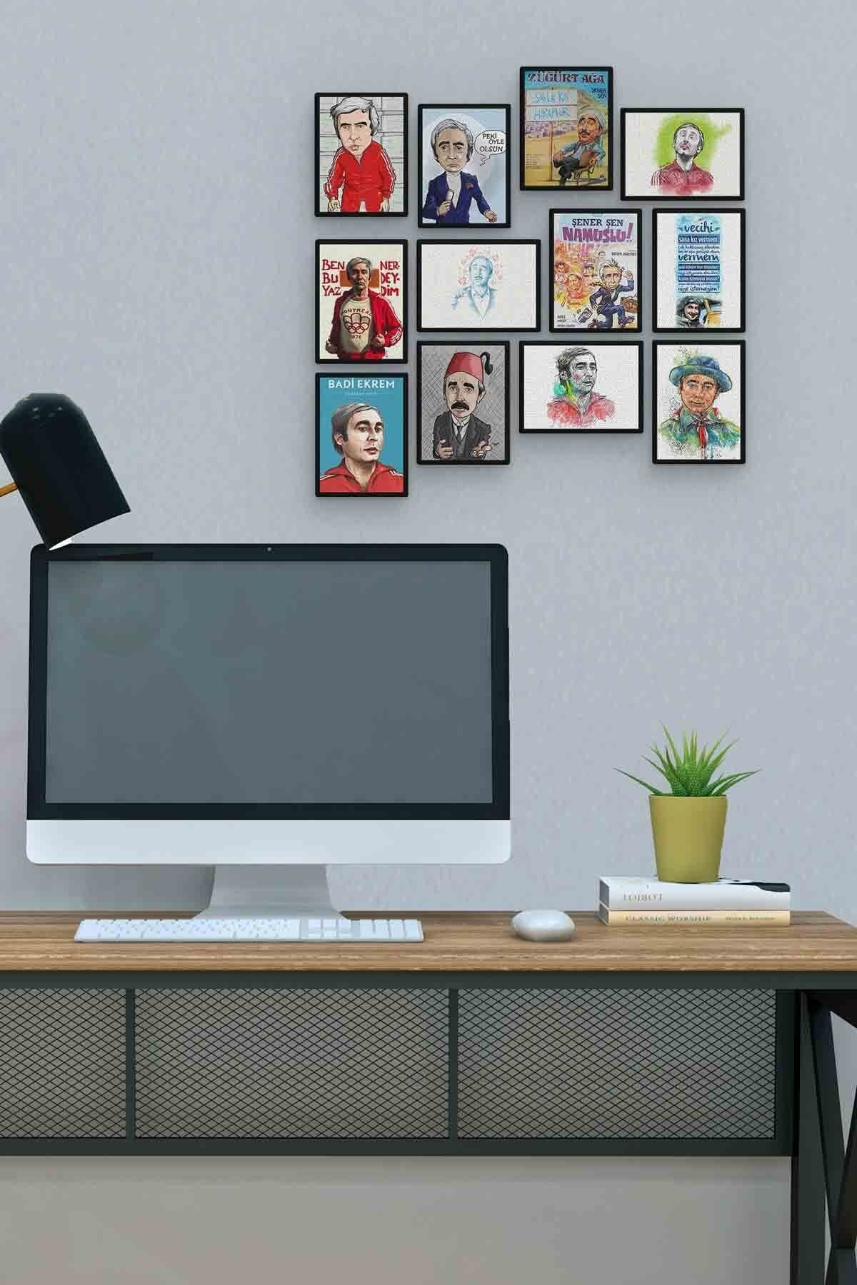 Şener Şen 12 Parça Mdf (ahşap) Tablo Ofis Boyu 