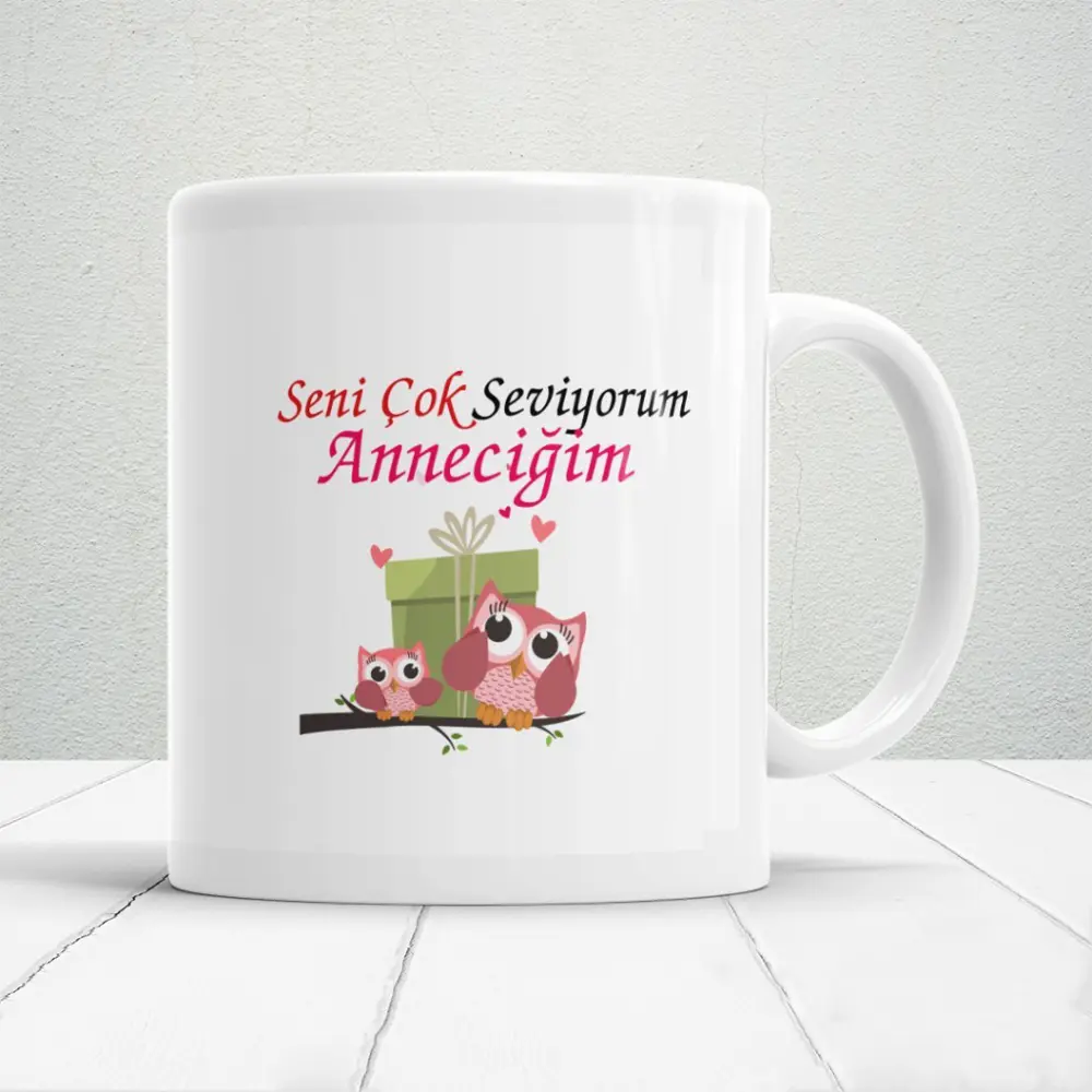 Seni Çok Seviyorum Anneciğim Baskılı Annelerin Gönlünü Fetheden A Seni Çok Seviyorum Anneciğim Baskılı Annelerin Gönlünü Fetheden A
