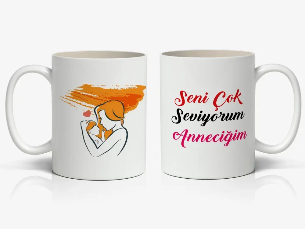Seni Çok Seviyorum Anneciğim Yazılı 1 Adet Anneye Sevgi Dolu Bir Seni Çok Seviyorum Anneciğim Yazılı 1 Adet Anneye Sevgi Dolu Bir