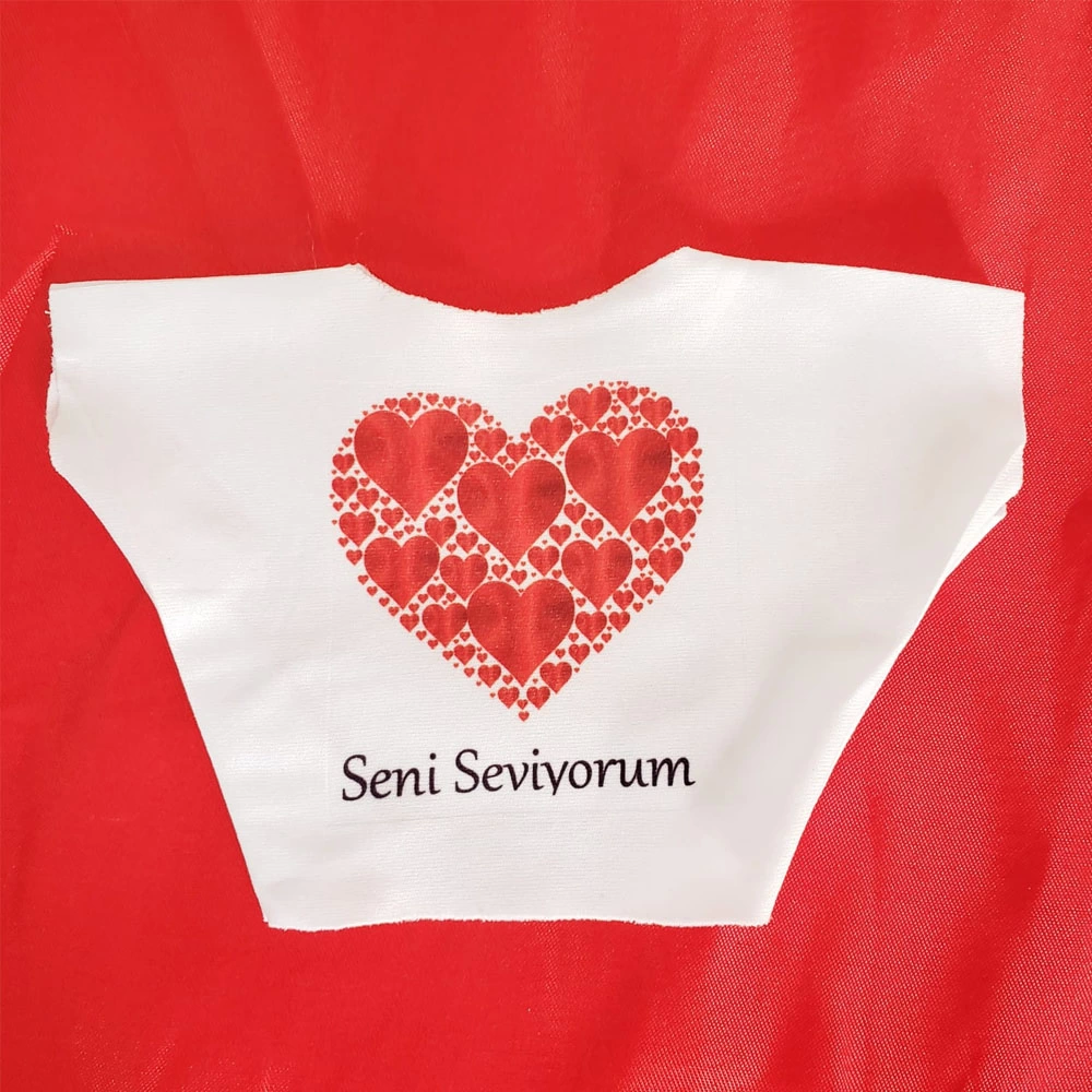Just Cheap Store Seni Seviyorum Baskili Tişört