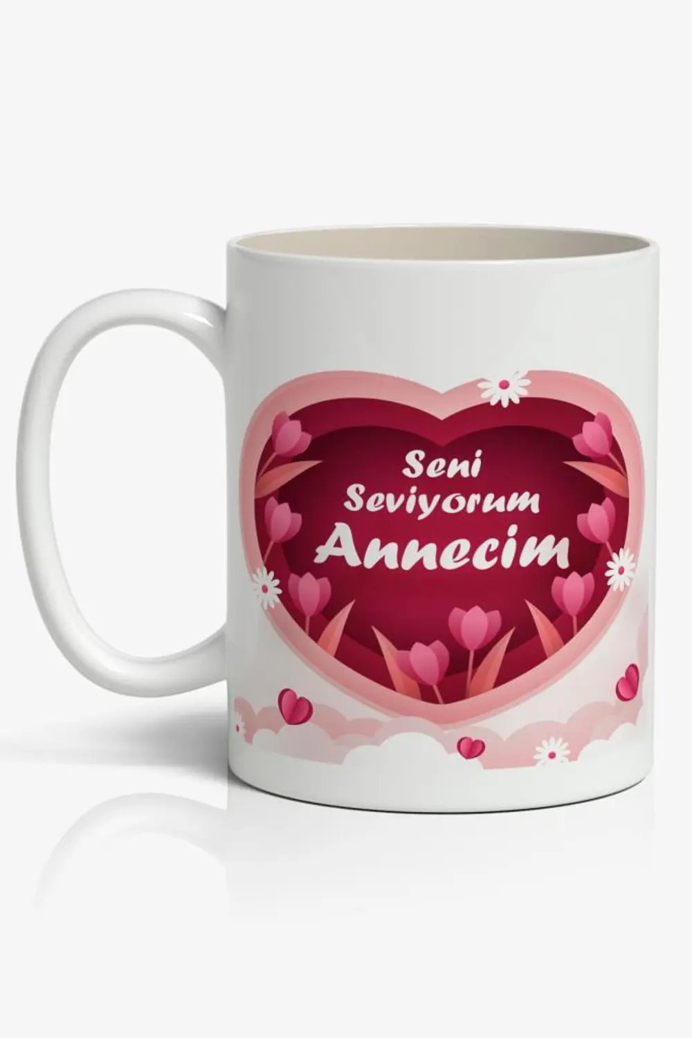 Seni Seviyorum ANNECİM Yazılı Anneler Günü Tasarımlı Yazılı Baskı Seni Seviyorum ANNECİM Yazılı Anneler Günü Tasarımlı Yazılı Baskı