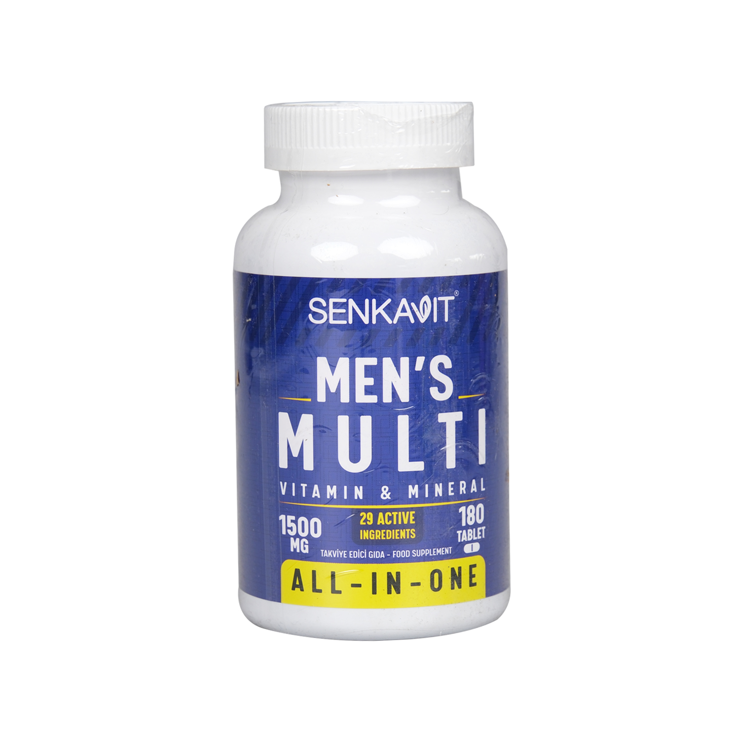 Senkavit Mens Multivitamin ve Multimineral Complex 180 Tablet