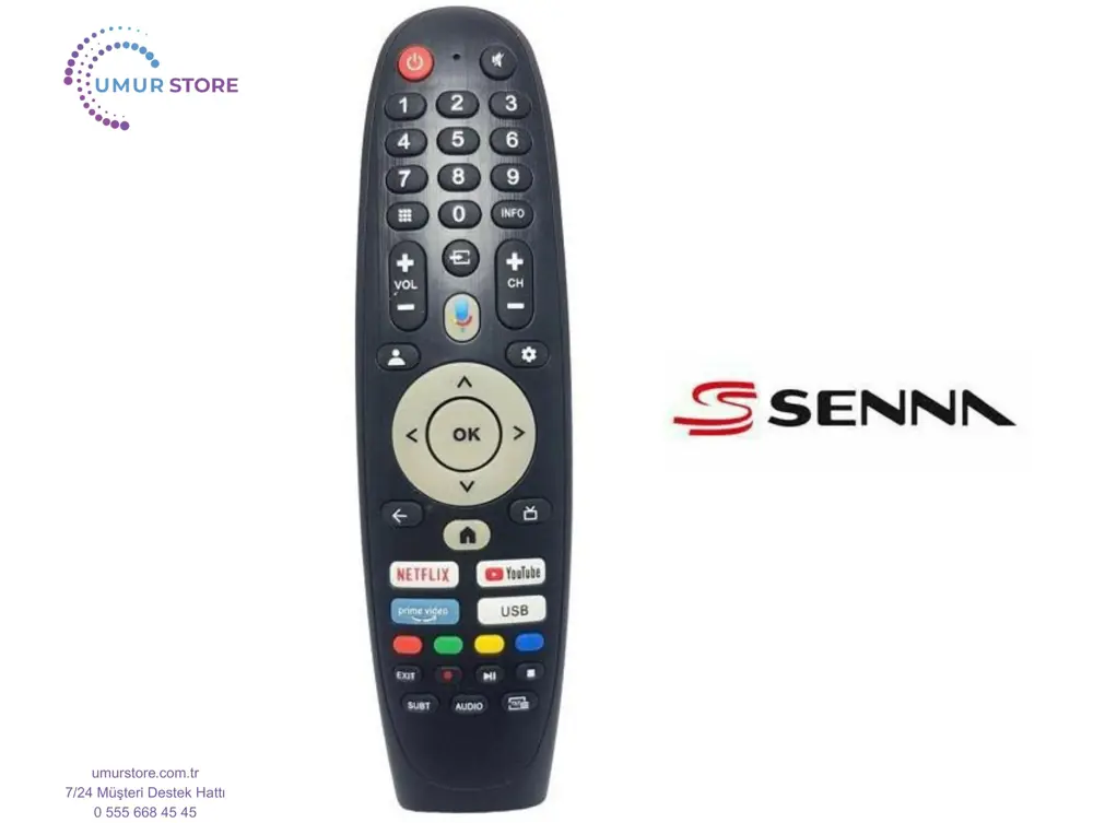 Senna 32GF7000F Smart Led Televizyon Kumandası-Mikrofonsuz