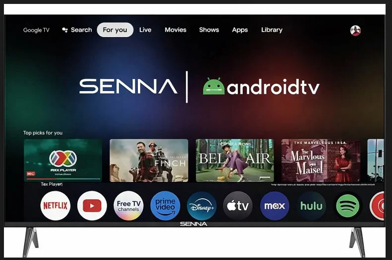 Senna 32WF7500H 32" 82 Ekran Uydu Alıcılı HD Frameless WhaleOS Android 10 LED TV Fiyatı, Yorumları ve Özellikleri