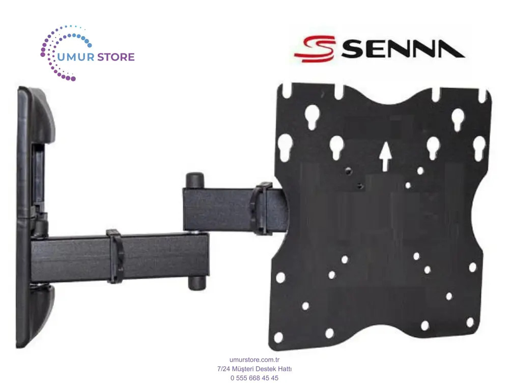Senna 42”inç Uyumlu Hareketli Oynar Led Televizyon Duvar Askı Apa