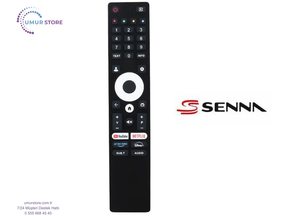 Senna 55UQ9500F Google Smart LED Televizyon Kumandası-Ses Komutsu Senna 55UQ9500F Google Smart LED Televizyon Kumandası-Ses Komutsu