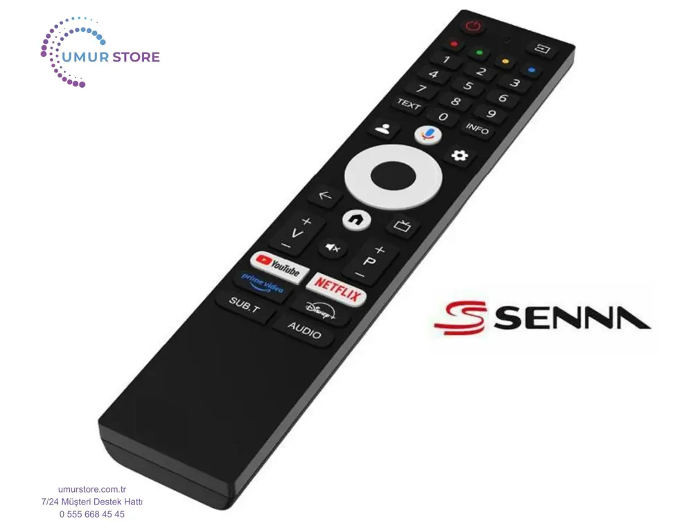 Senna 65UQ9500F Uyumlu Google Televizyon Kumandası-Mikrofonlu Senna 65UQ9500F Uyumlu Google Televizyon Kumandası-Mikrofonlu