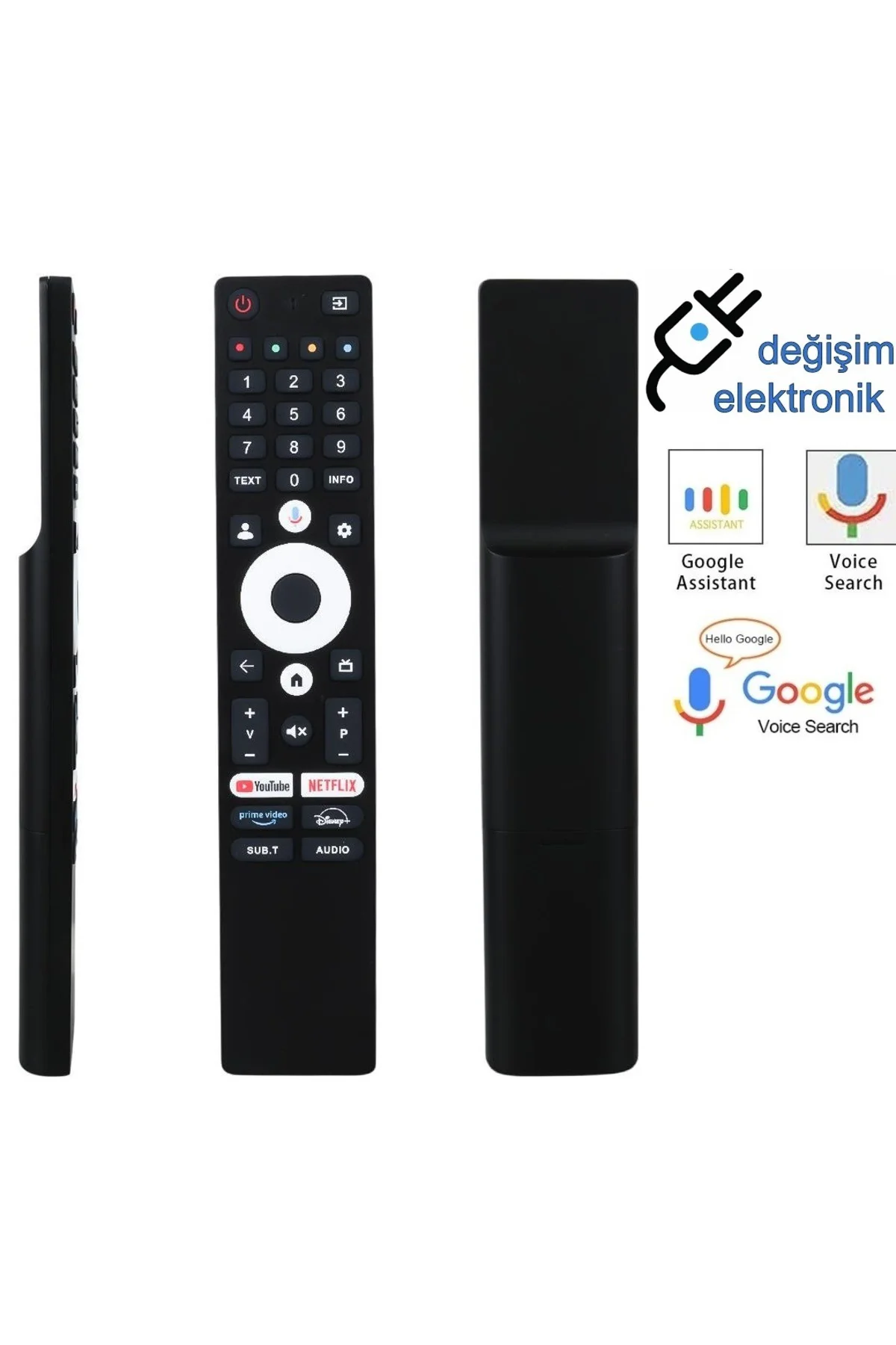 Onvo 75Vq90F3Ua Google Tv Uyumlu Kumandası