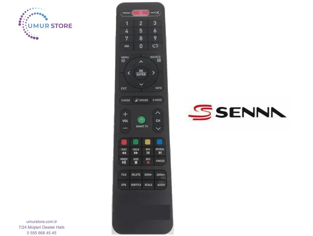 Senna Onvo Fenoti Nordmende Saba Uyumlu Televizyon Kumandası-Tüm