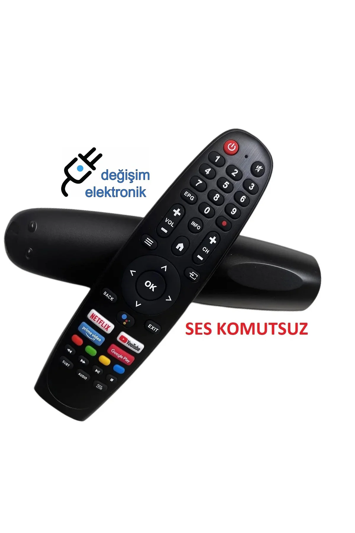 Senna Onvo Google Tv Kumandası Ses Komutlu