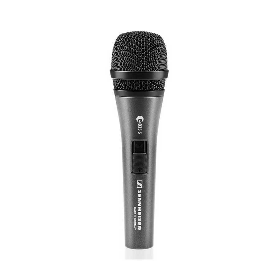 Sennheiser  E 835-S Dinamik Kablolu Vokal Mikrofonu 