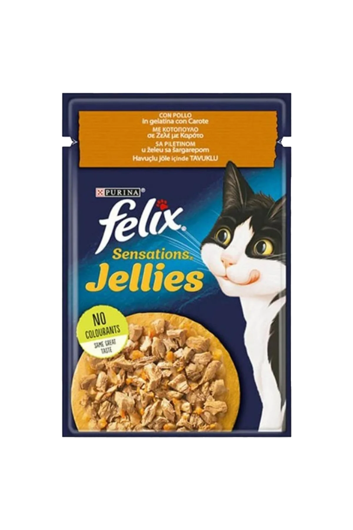 Sens Tavuk&havuç Kedi Yaş Maması 85 Gr.