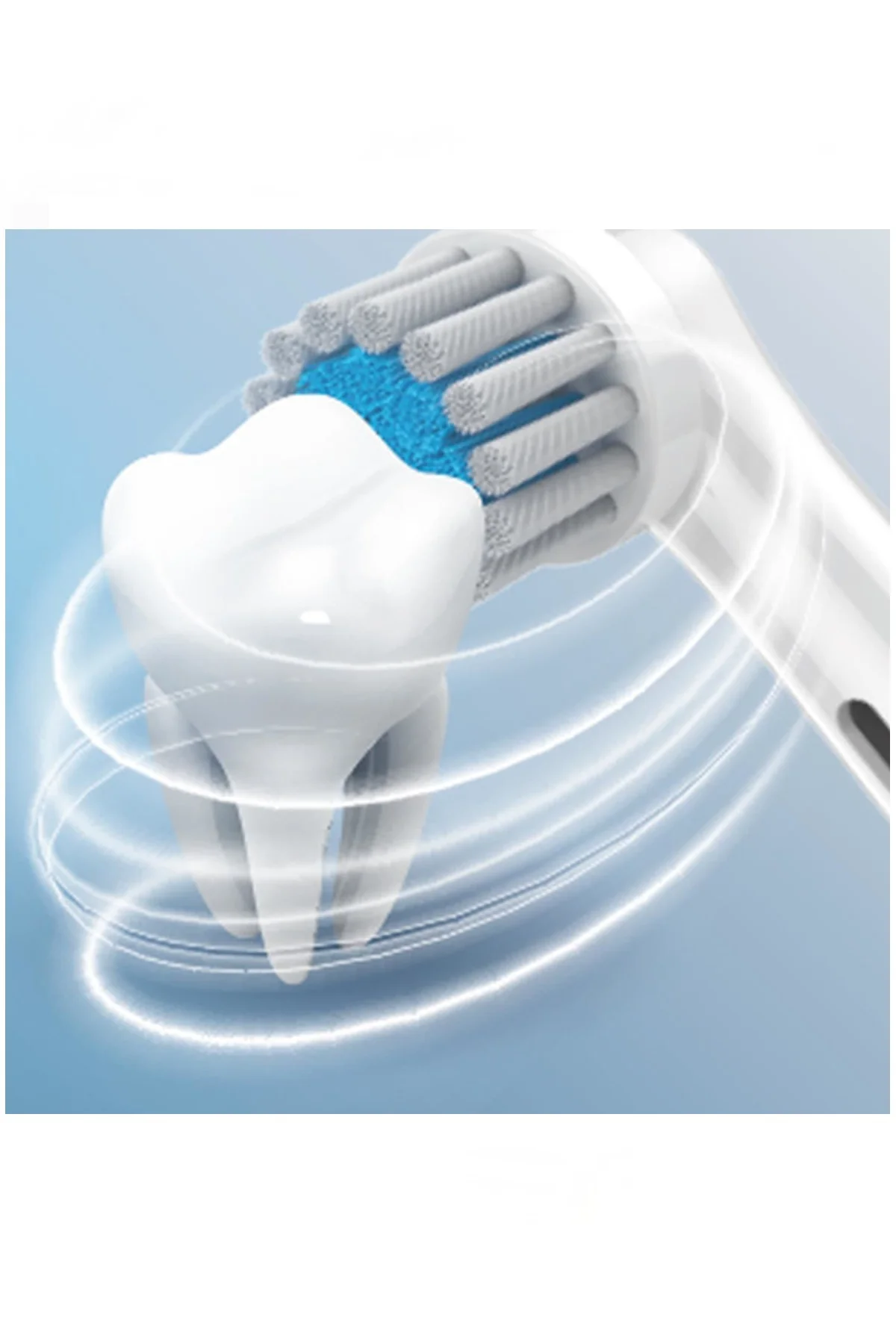 Sensetive - Ekstra Yumuşak Oral B Şarjlı Diş Fırçası Yedek Başlığ
