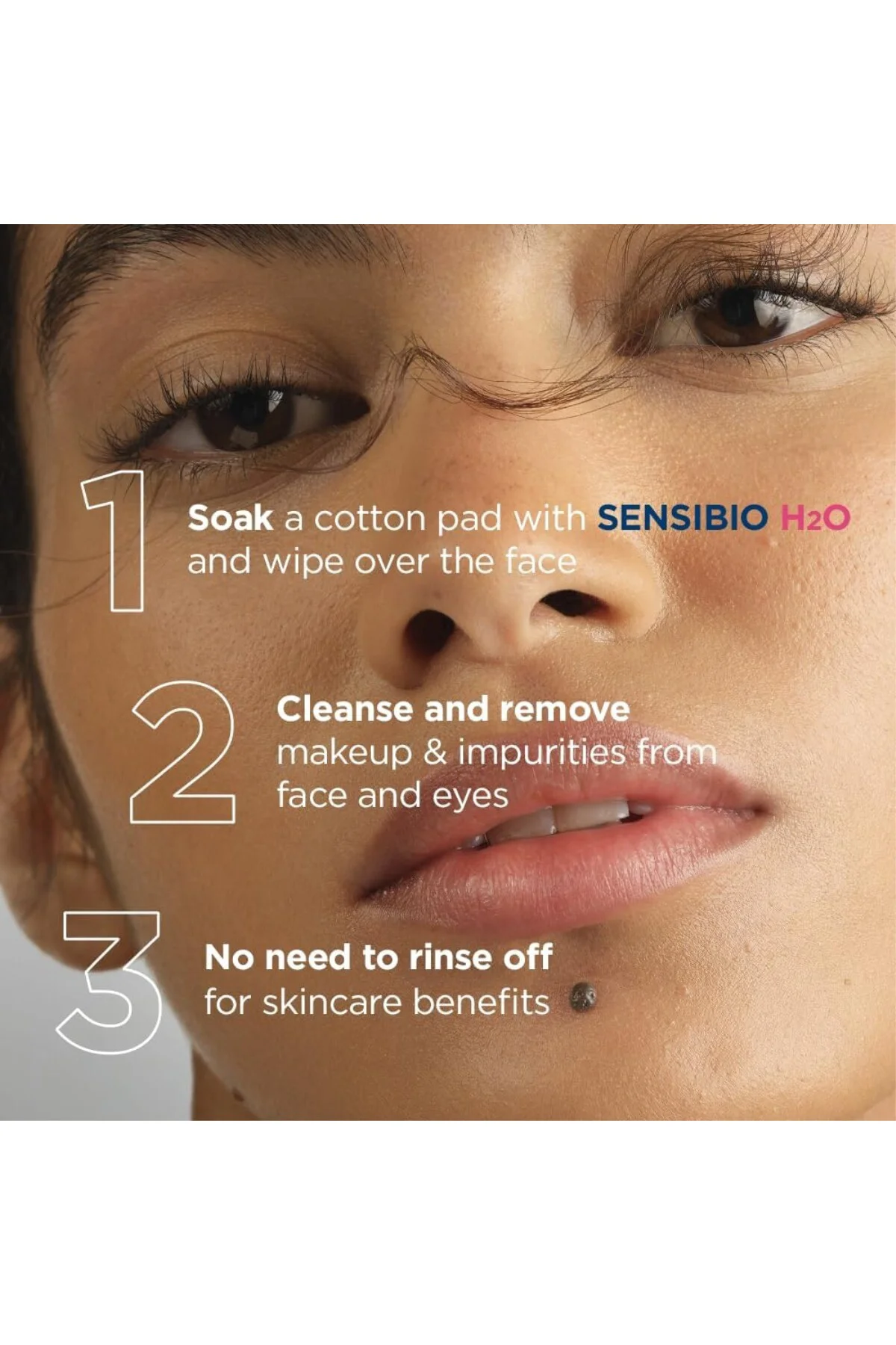 Sensibio H2O Hassas ve Normal Ciltler için Micellar Makyaj Temizl