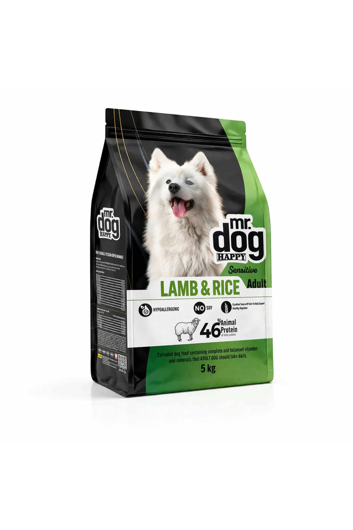 Sensitive Kuzu Etli Pirinçli Yetişkin Köpek Maması 5 Kg Hassas Si
