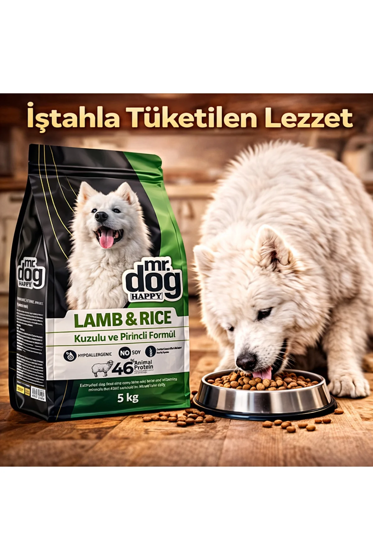 Sensitive Kuzu Etli Pirinçli Yetişkin Köpek Maması 5 Kg Hassas Si