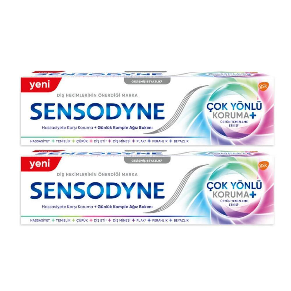 Sensodyne Çok Yönlü Koruma Diş Macunu 75 ml 1+1 Set