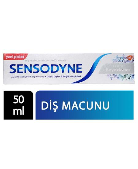Sensodyne Ekstra Beyazlatıcı Diş Macunu 50ml 