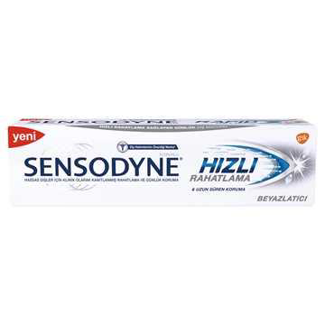 Sensodyne Hızlı Rahatlama Beyazlık Diş Macunu 75 ml
