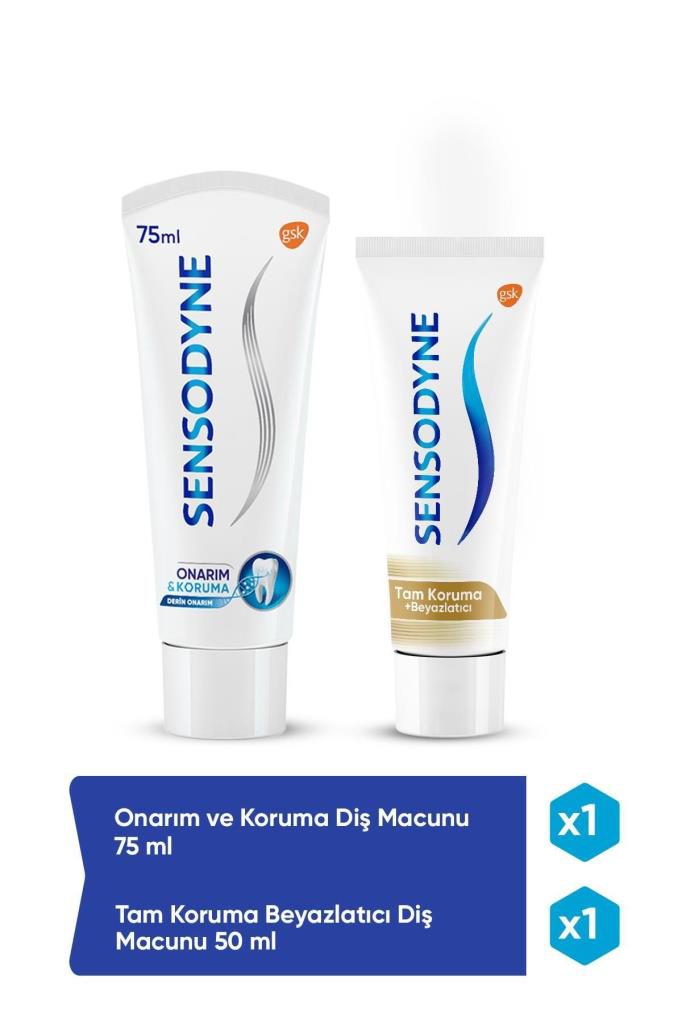 Sensodyne Onarım ve Koruma Diş Macunu 75ml + Tam