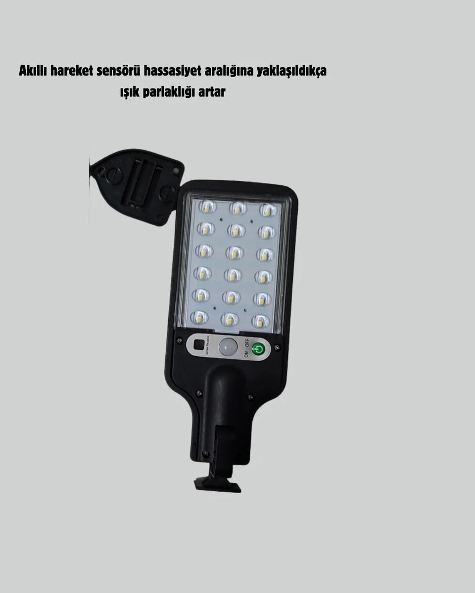 Sensörlü Bahçe ve Duvar Lambası - Otomatik Hareket Algılamalı Güvenli Aydınlatma