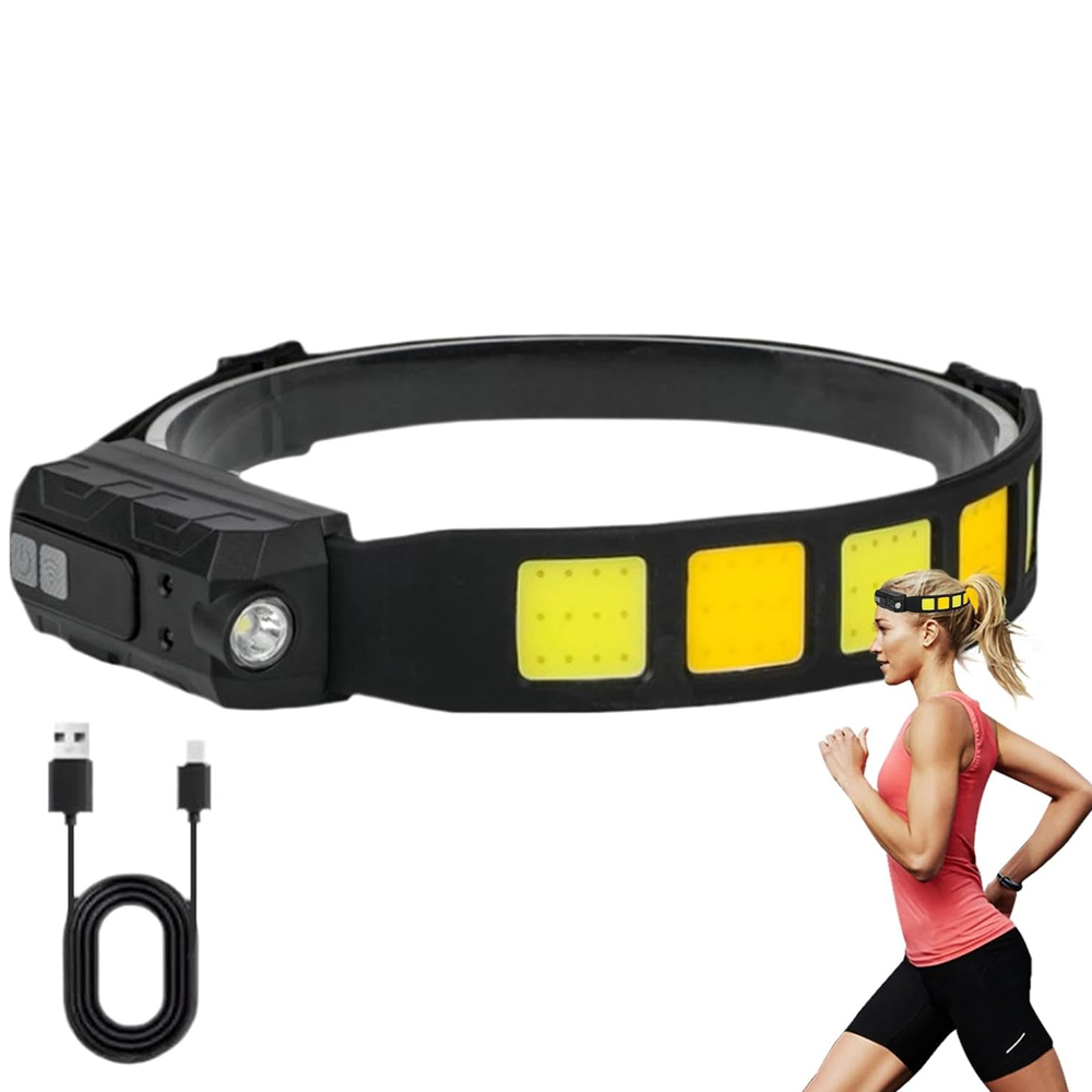 Sensörlü Cob XPG Led Kafa Lambası WT-066 Sensörlü Cob XPG Led Kafa Lambası WT-066