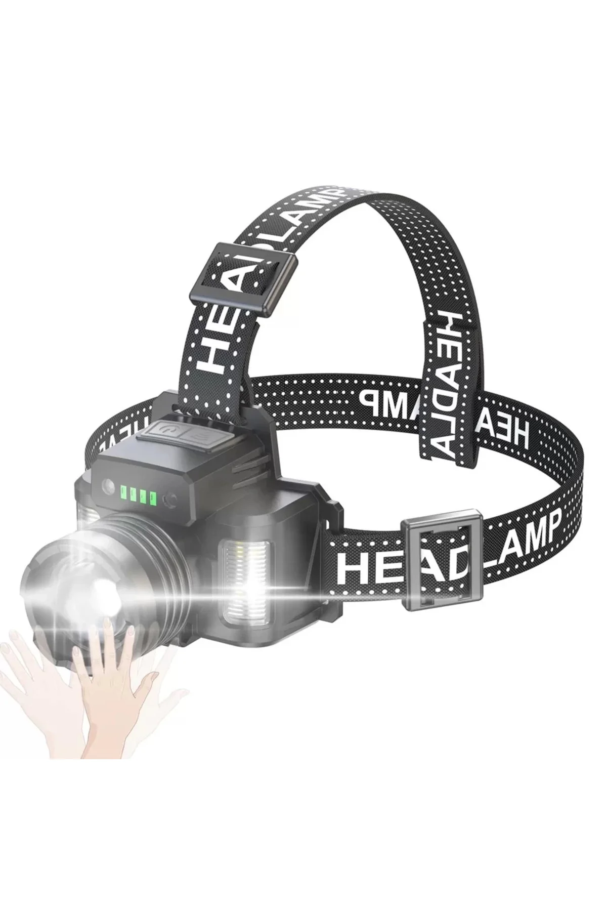 Sensörlü Cree Tg Led Şarjlı Kafa Lambası Wt-625 Sensörlü Cree Tg Led Şarjlı Kafa Lambası Wt-625