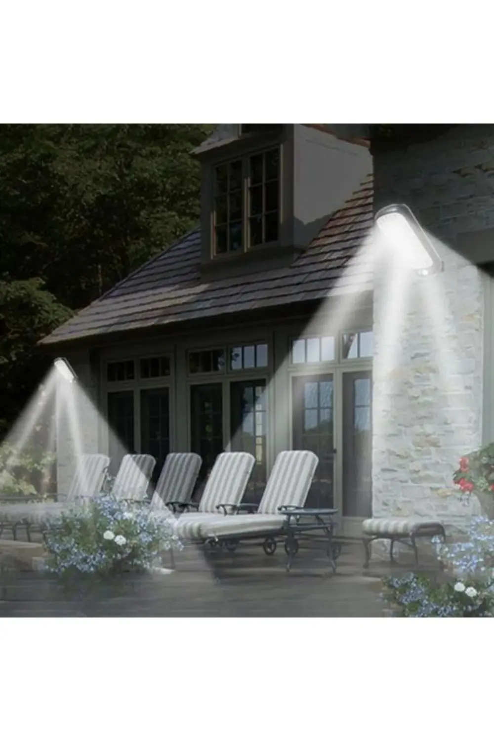 Sensörlü Güneş Enerjisi İle Şarj Olabilen Duvara Monte Solar Aydı