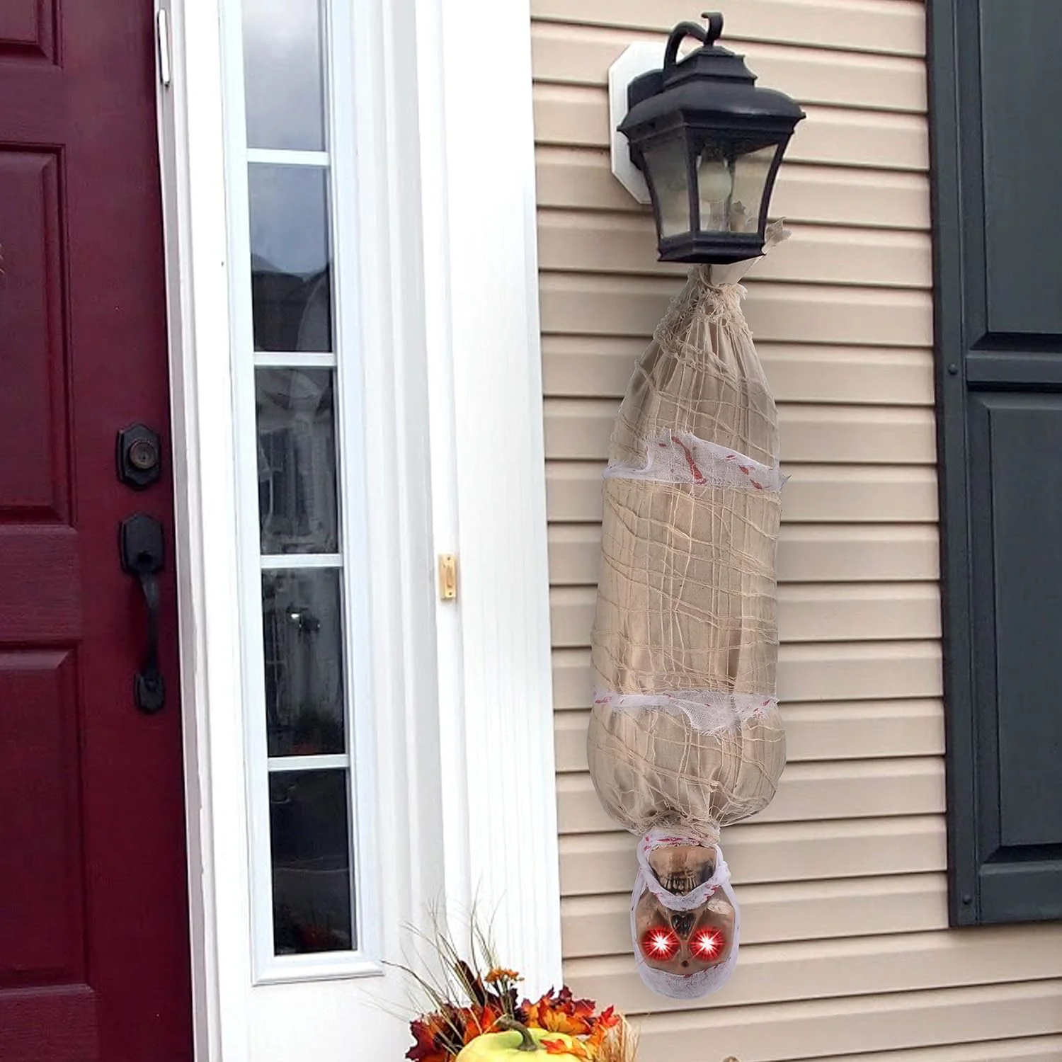 Sensörlü Işıklı Hareketli Mumya 25x75 cm | Halloween Dekorasyon Fiyatı, Yorumları ve Özellikleri
