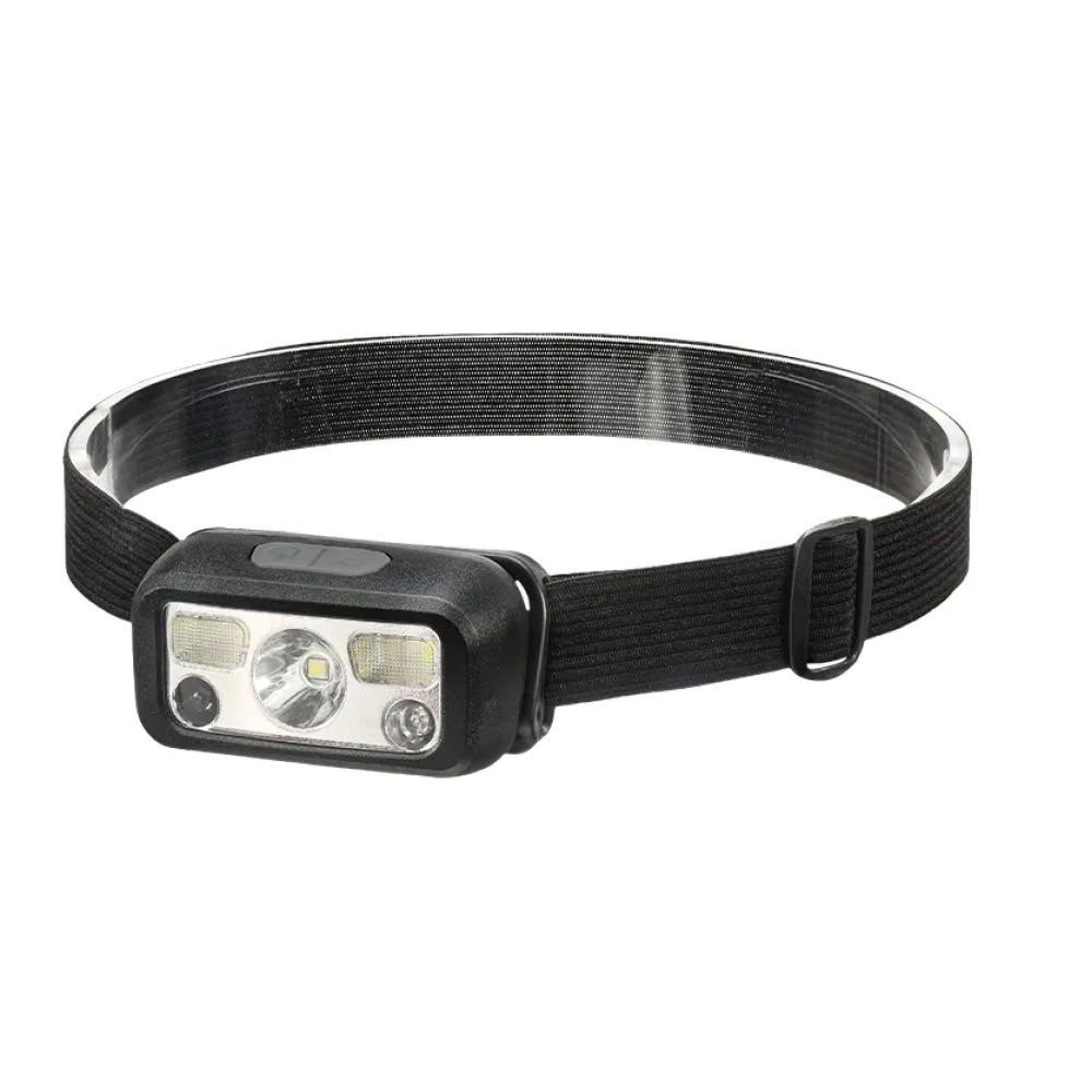 Sensörlü Şarjlı Type-C Çok Amaçlı Kırmızı Işıklı Kafa Lambası HS- Sensörlü Şarjlı Type-C Çok Amaçlı Kırmızı Işıklı Kafa Lambası HS-