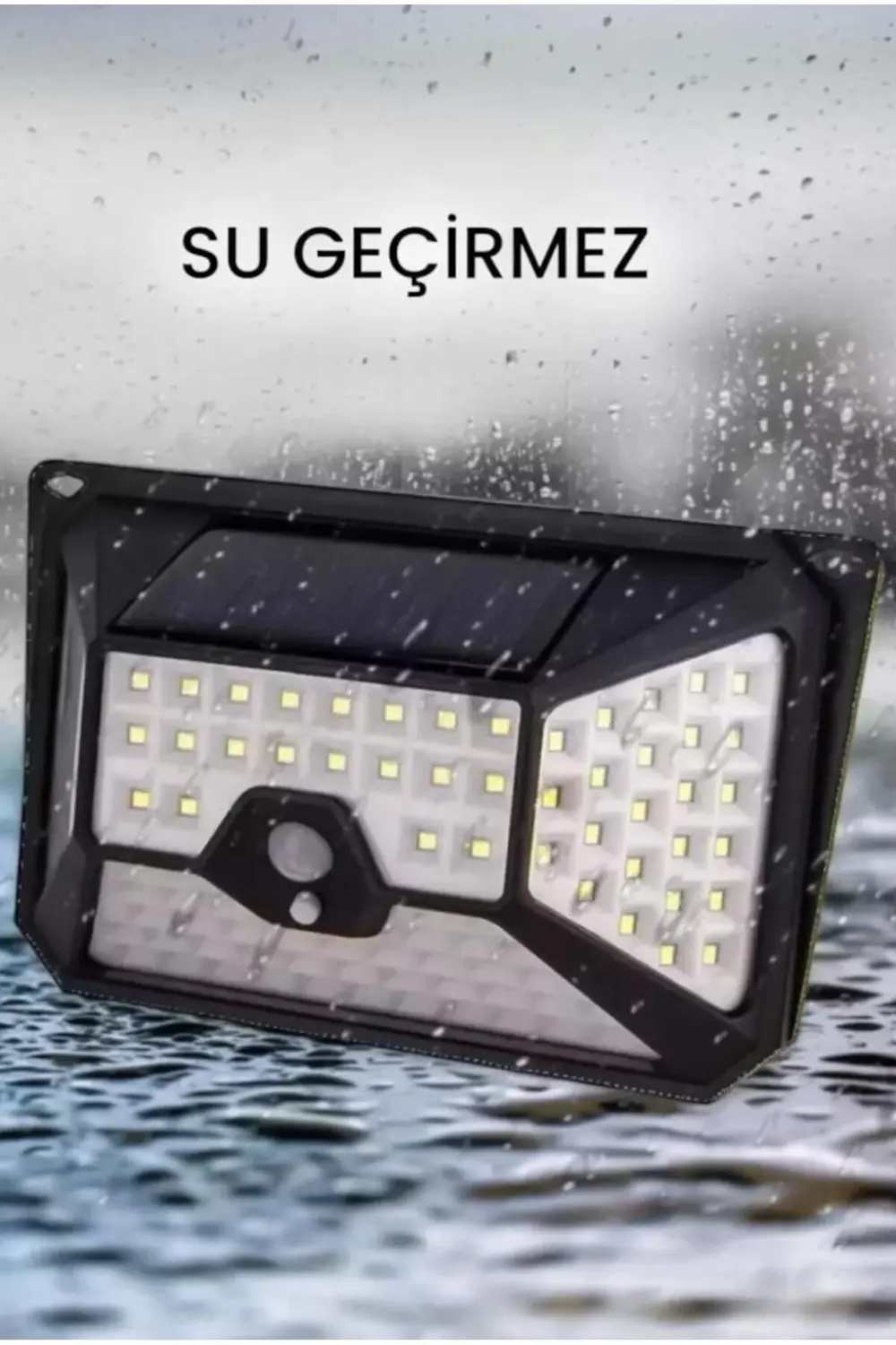 Sensörlü SMD LED’li Solar Lamba – Güneş Enerjili Hareket Sensörlü