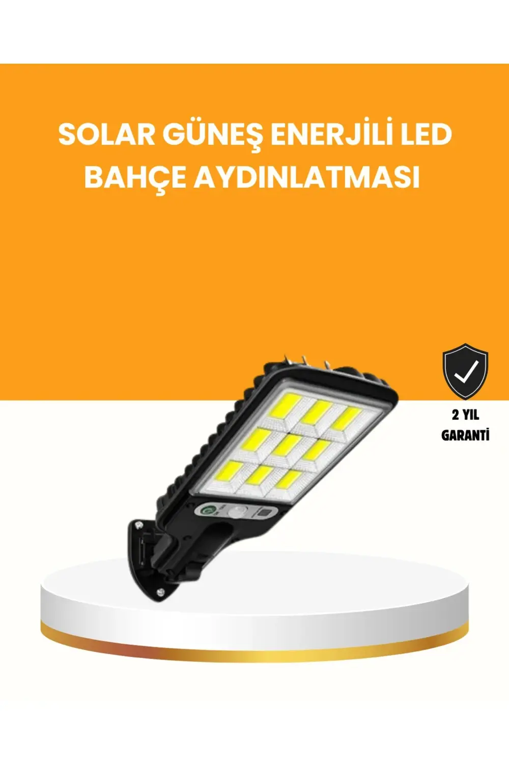 Sensörlü Sokak Tipi Lamba Günlük Kullanım İçin İdeal